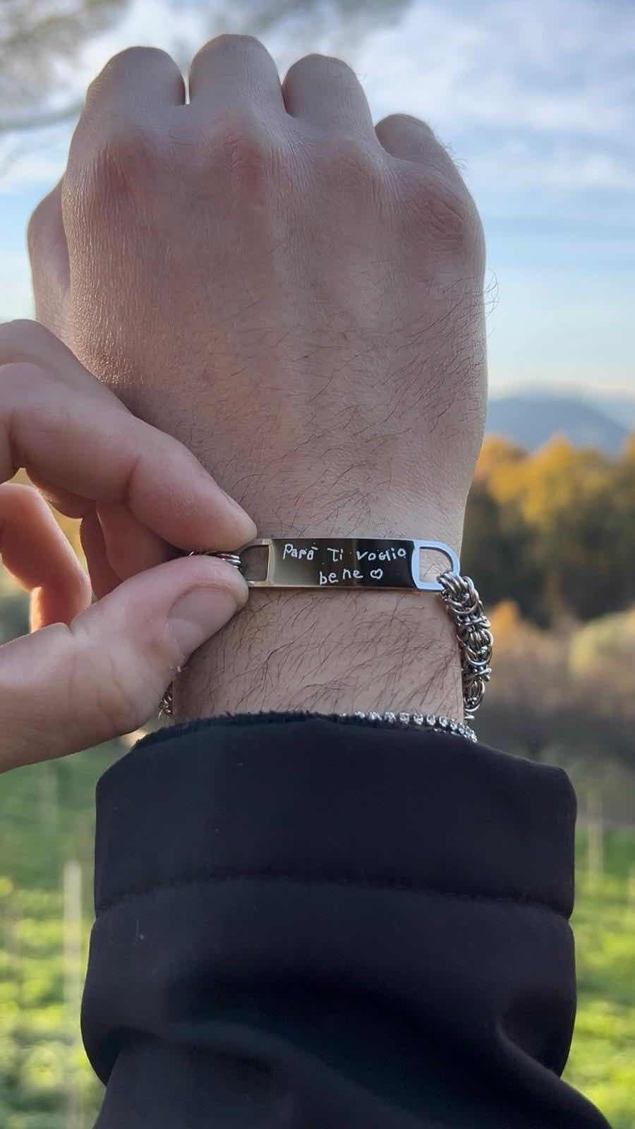 Bracciale bizantina Papà