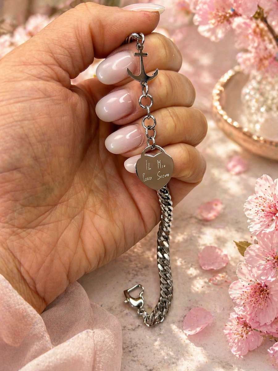 Bracciale Ancora “Scritto a mano”
